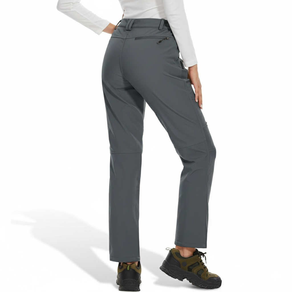 Women Softshell Winter Pants for Hiking and Snow Sports