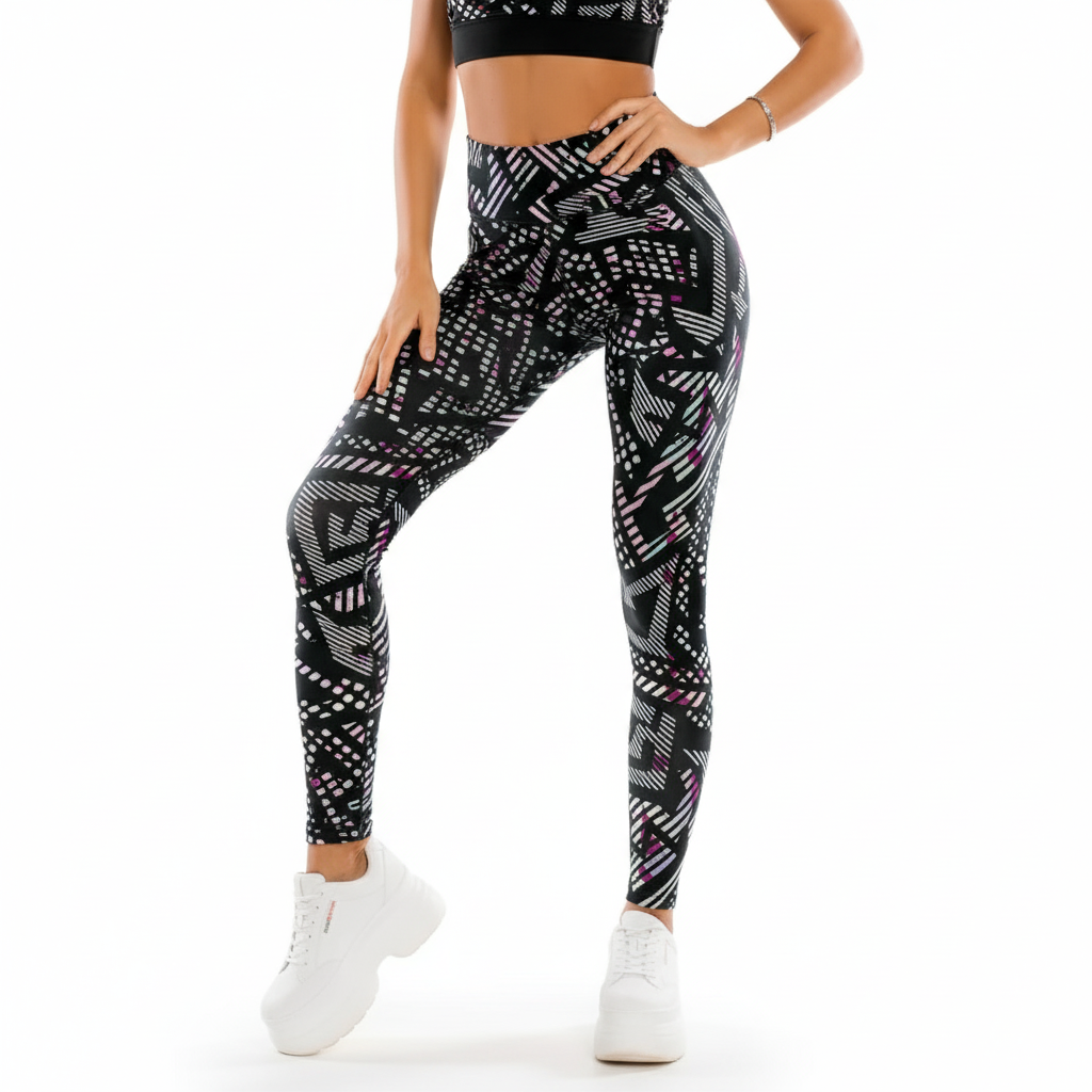 Women High Rise Printed Leggings