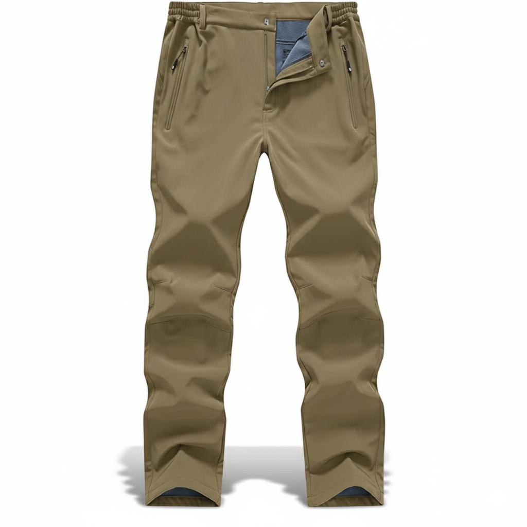 Men Windproof Softshell Snow PantsWindproof Softshell Snow Pants For Men - Image 7