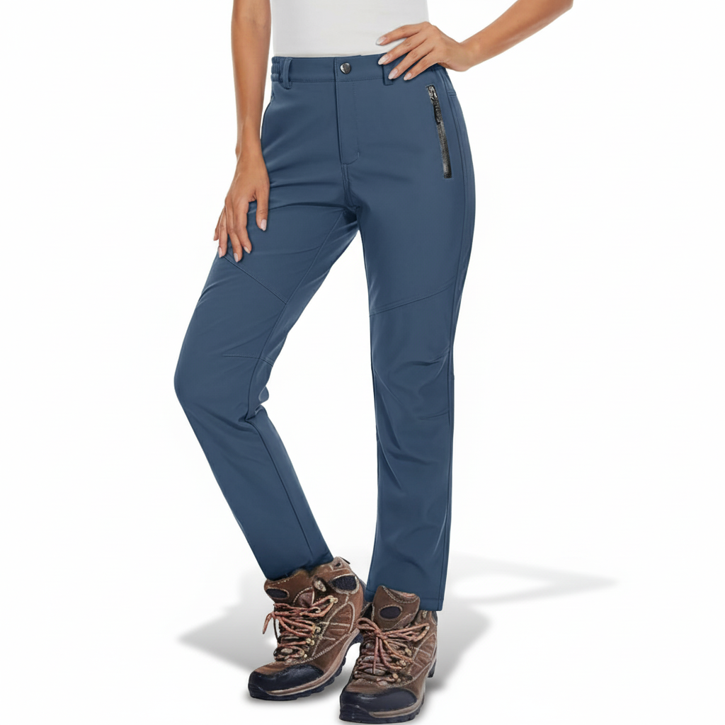 Women Softshell Winter Pants for Hiking and Snow Sports