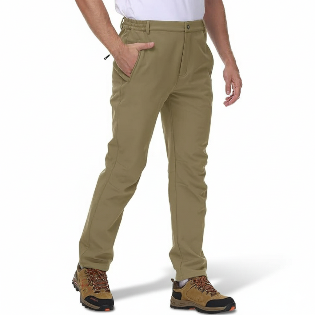 Men Windproof Softshell Snow PantsWindproof Softshell Snow Pants For Men - Image 8