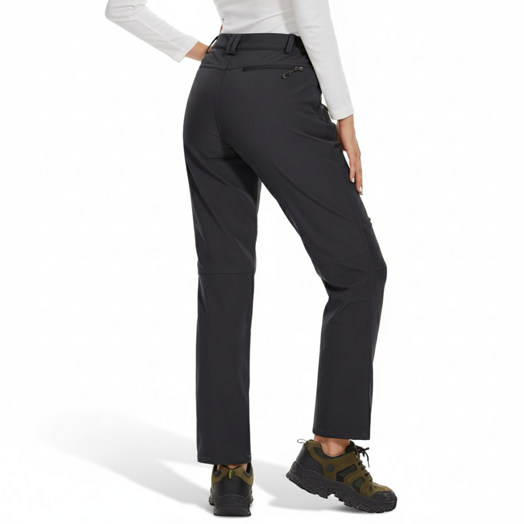 Women Softshell Winter Pants for Hiking and Snow Sports