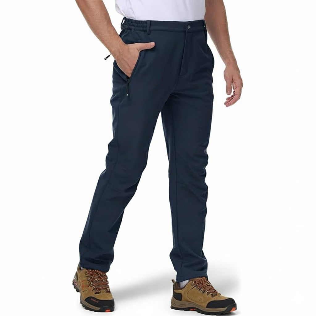 Men Windproof Softshell Snow PantsWindproof Softshell Snow Pants For Men - Image 12