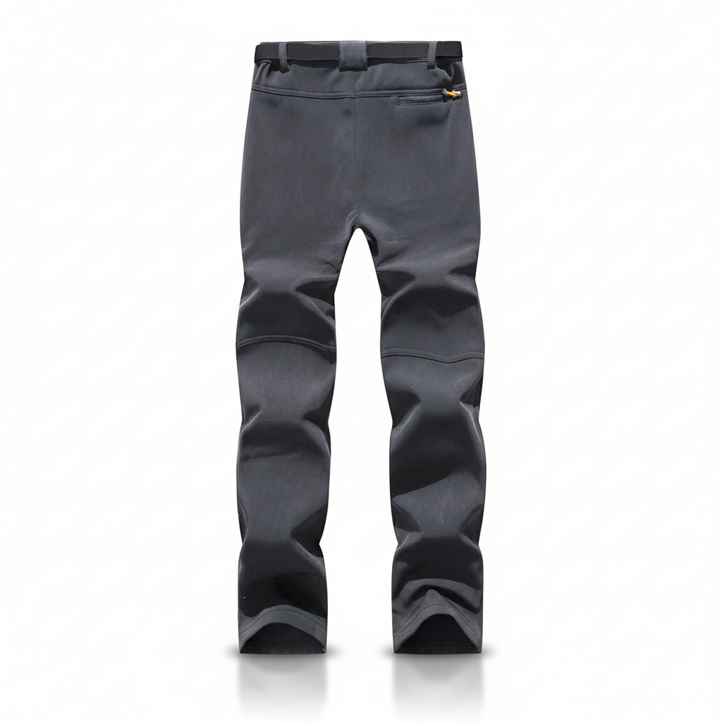 Men Waterproof Fleece Hiking PantsFleece Lined Hiking Pants For Men With Waterproof And Windproof Features - Image 6