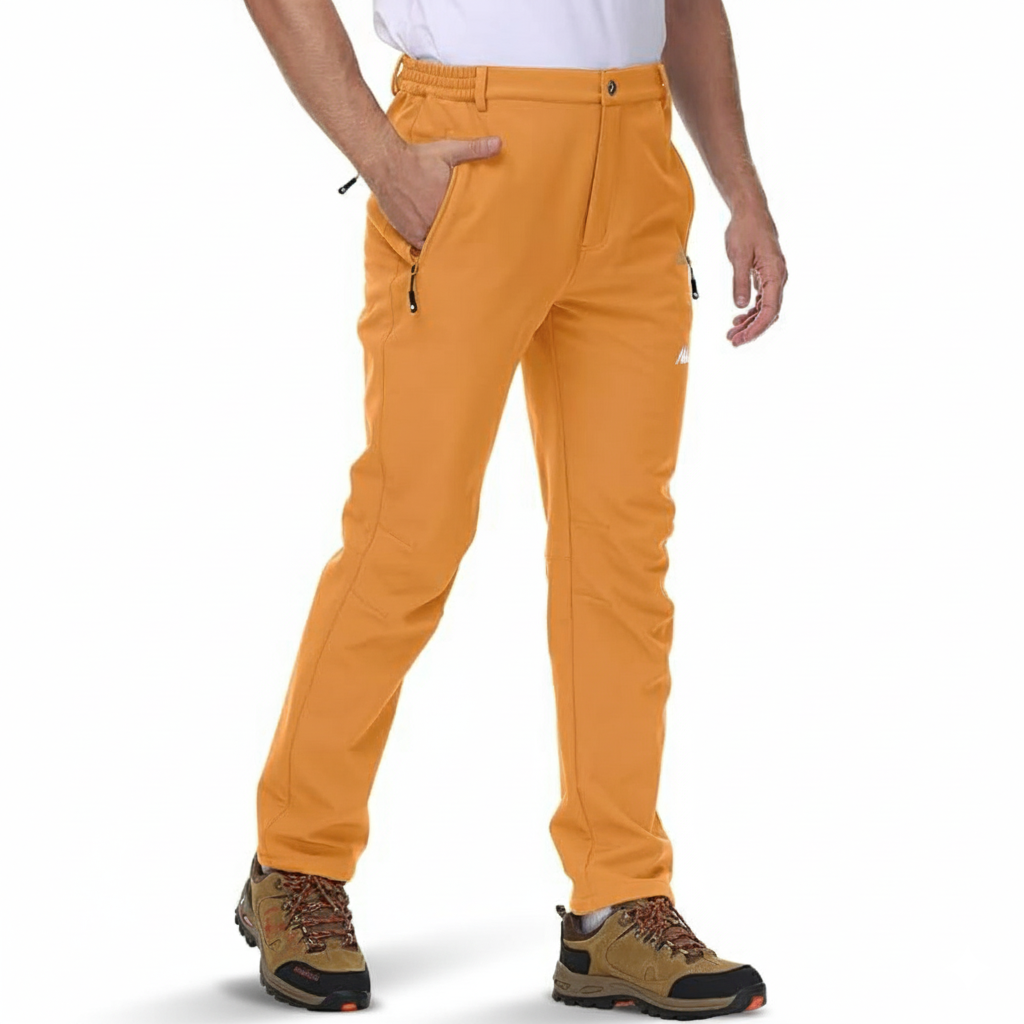 Men Windproof Softshell Snow PantsWindproof Softshell Snow Pants For Men - Image 10