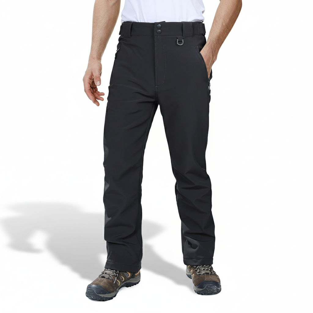 Mens Waterproof Fleece Lined Snow PantsWaterproof Fleece Lined Snow Pants For Men - Image 9