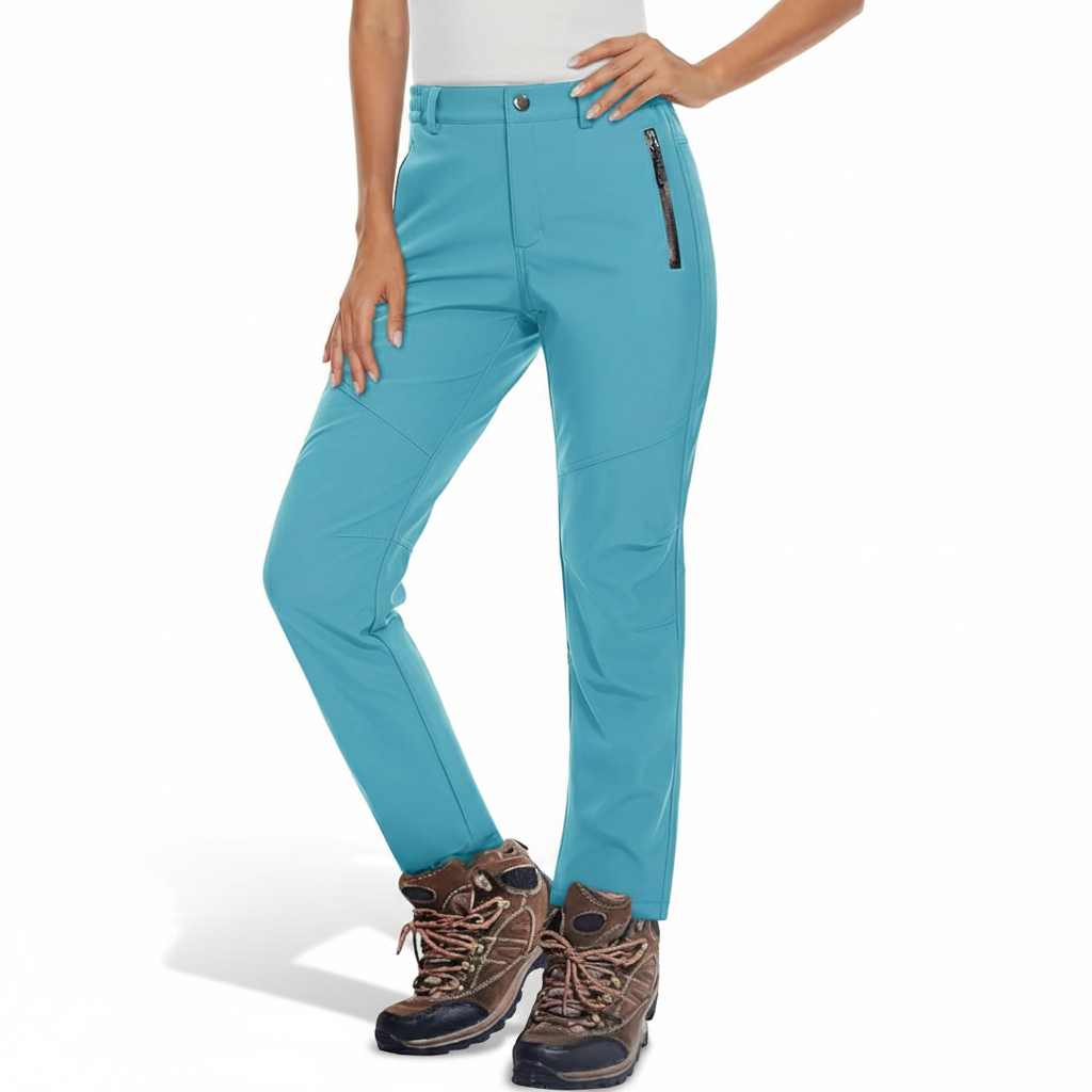Women Softshell Winter Pants for Hiking and Snow Sports