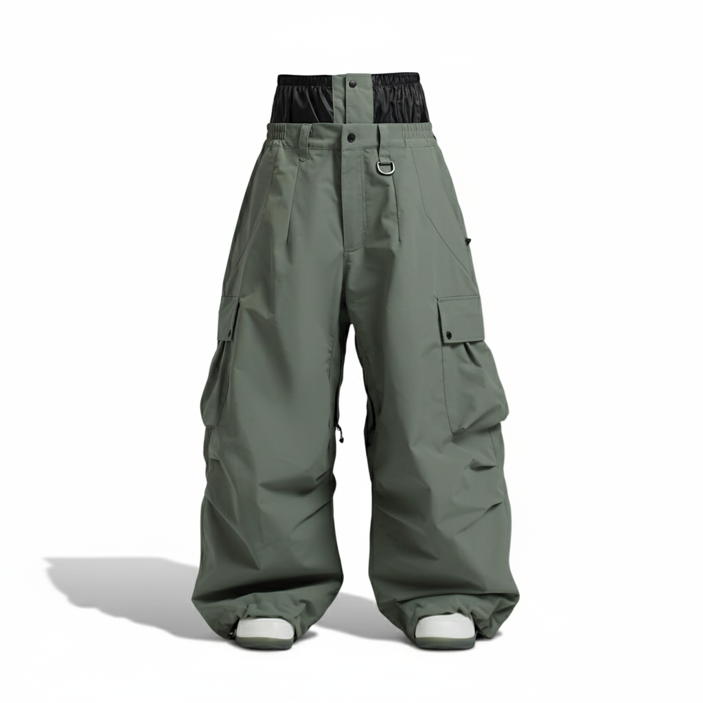 Waterproof Insulated Baggy Ski Pants