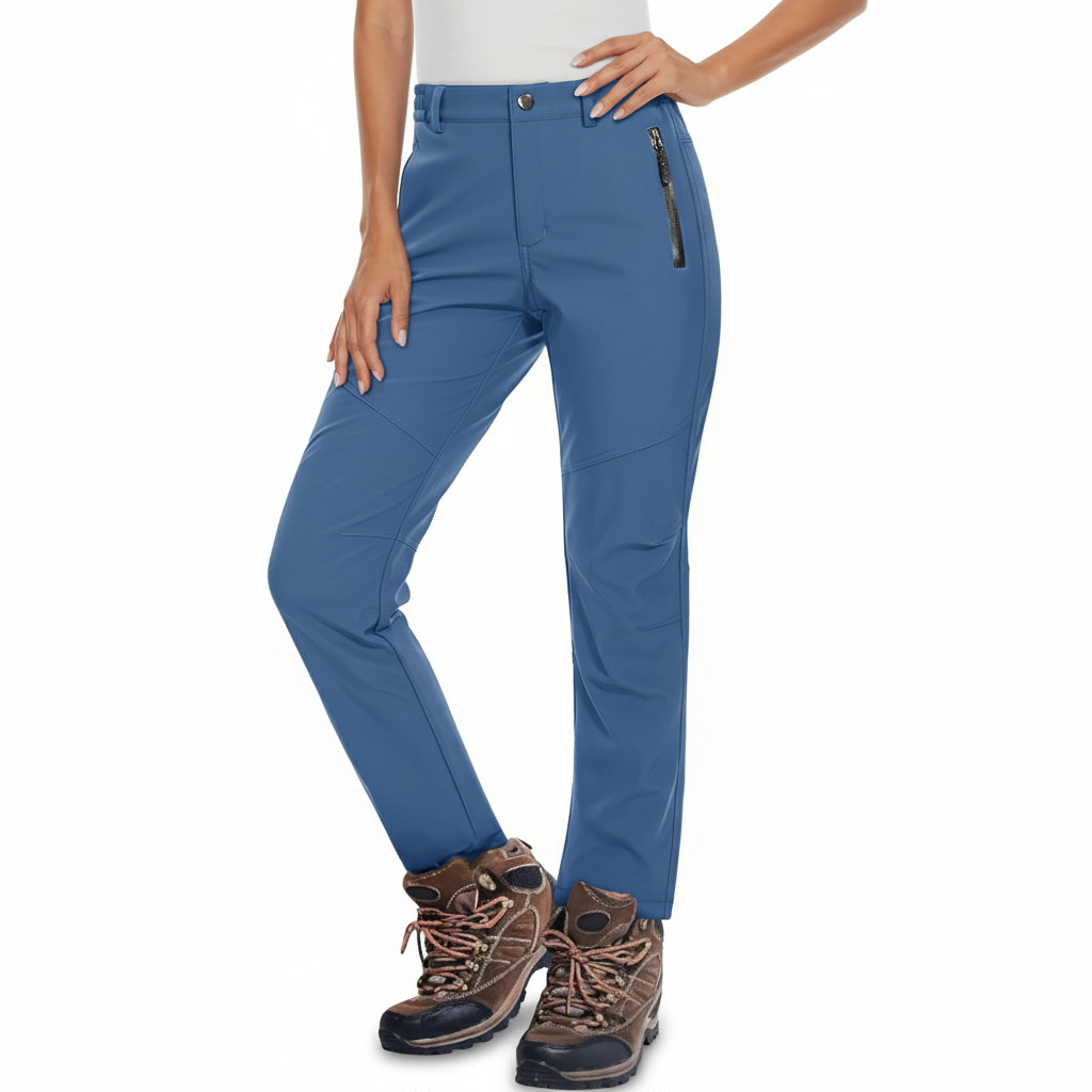 Women Softshell Winter Pants for Hiking and Snow Sports