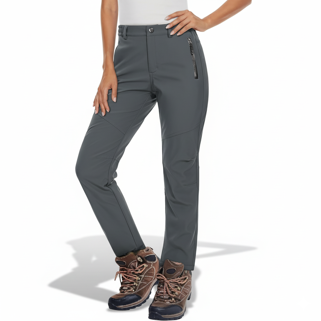 Women Softshell Winter Pants for Hiking and Snow Sports