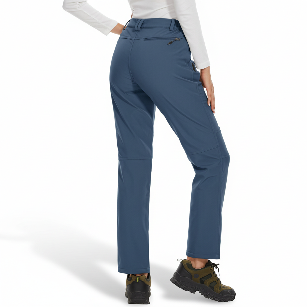 Women Softshell Winter Pants for Hiking and Snow Sports