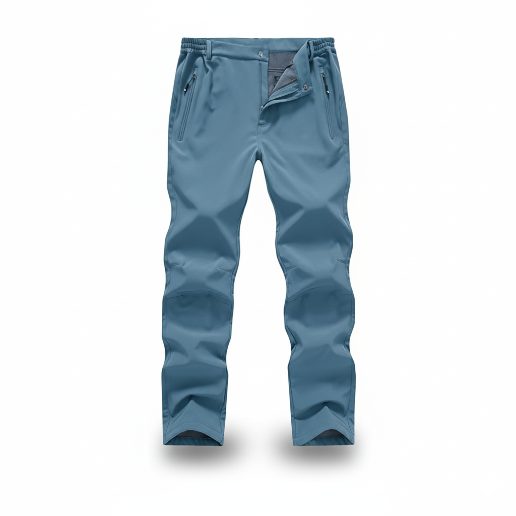 Men Windproof Softshell Snow PantsWindproof Softshell Snow Pants For Men - Image 5