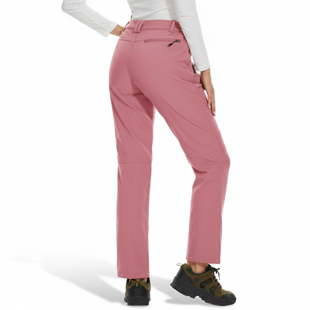 Women Softshell Winter Pants for Hiking and Snow Sports