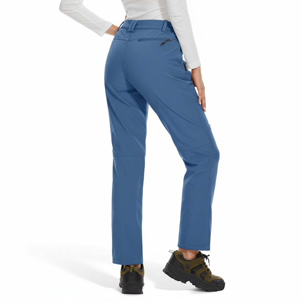 Women Softshell Winter Pants for Hiking and Snow Sports