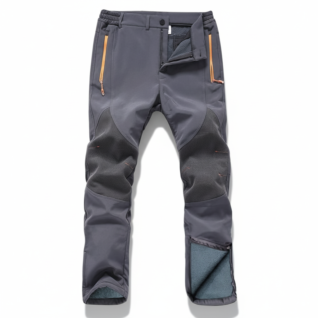Men Waterproof Fleece Snow Pants