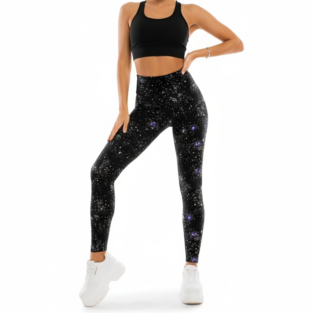 Women High Rise Printed Leggings