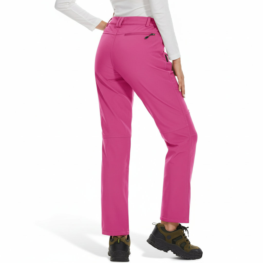 Women Softshell Winter Pants for Hiking and Snow Sports