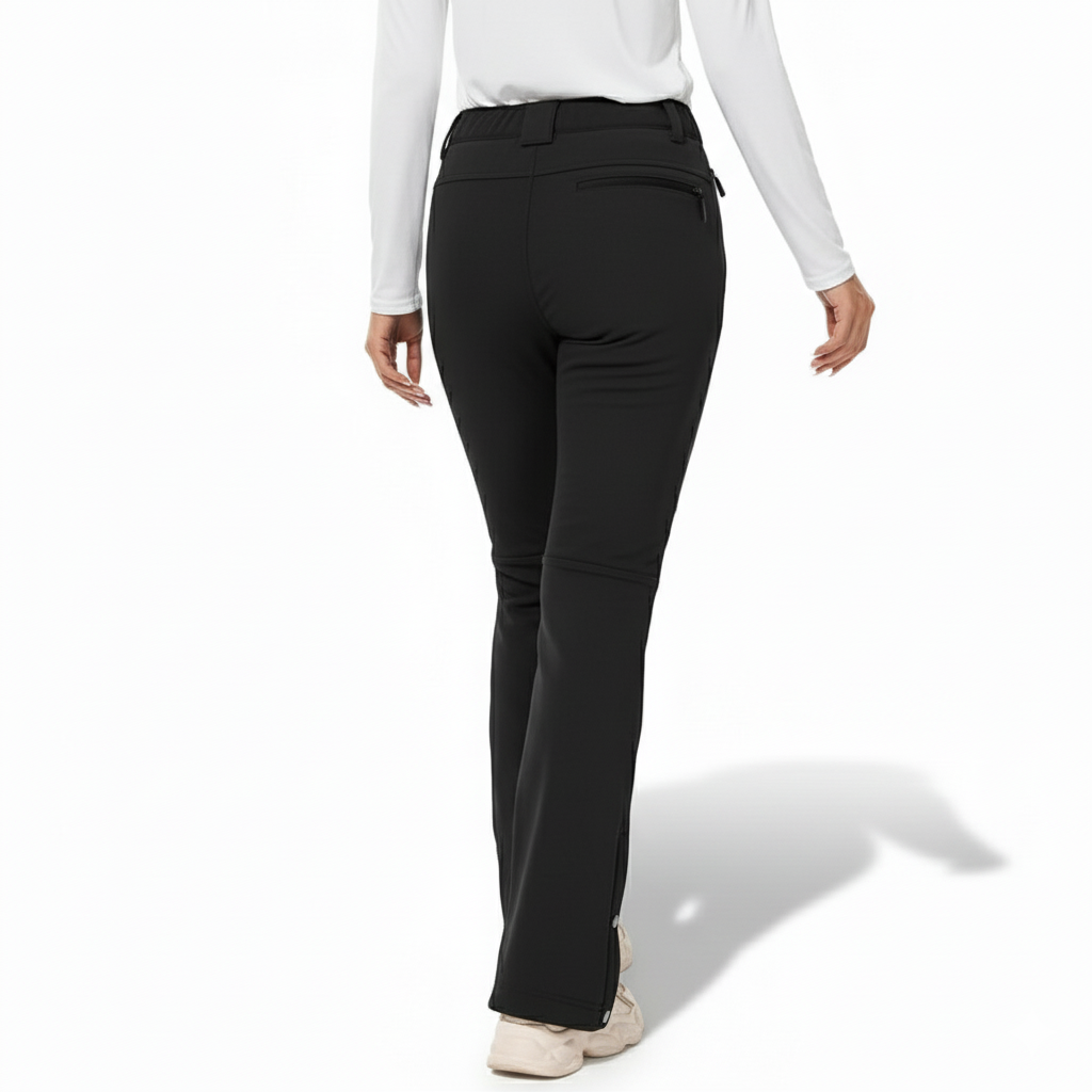 Winter Waterproof Fleece Lined Ski Pants For Women