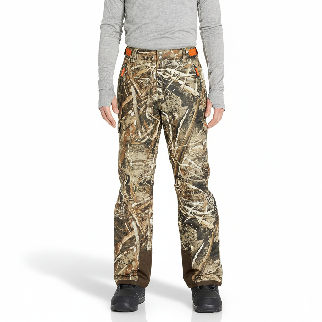 Men Snow Cargo Pants