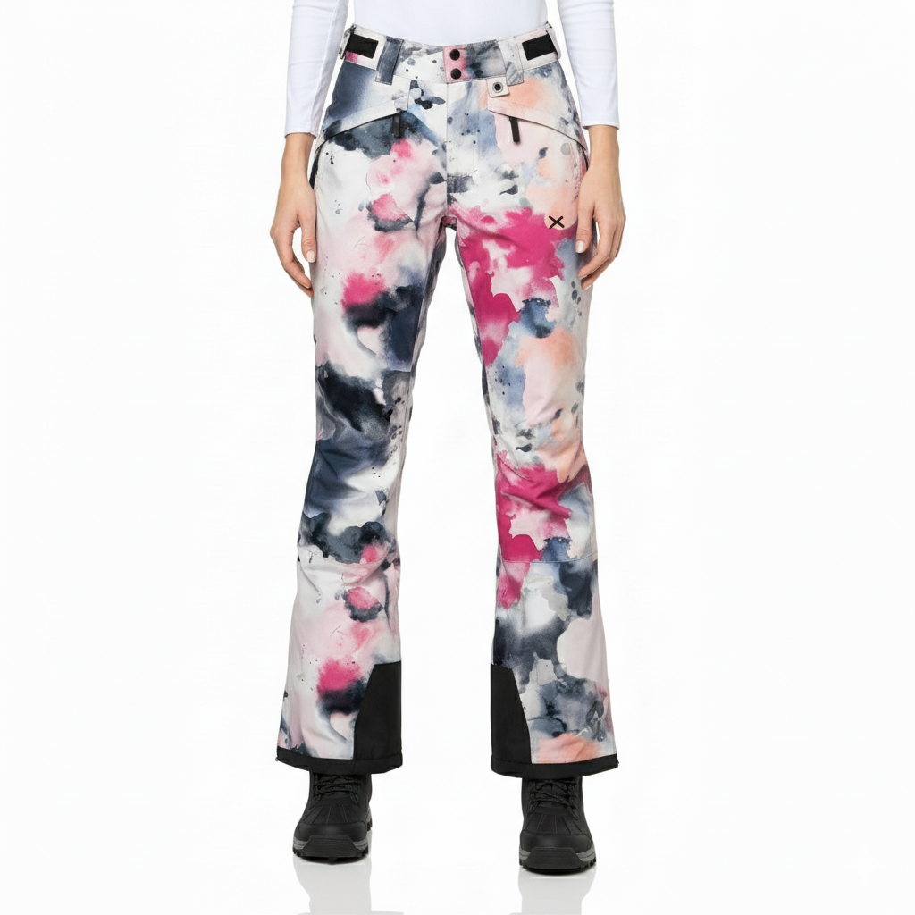 Insulated Waterproof Snow Pants With Adjustable Fit