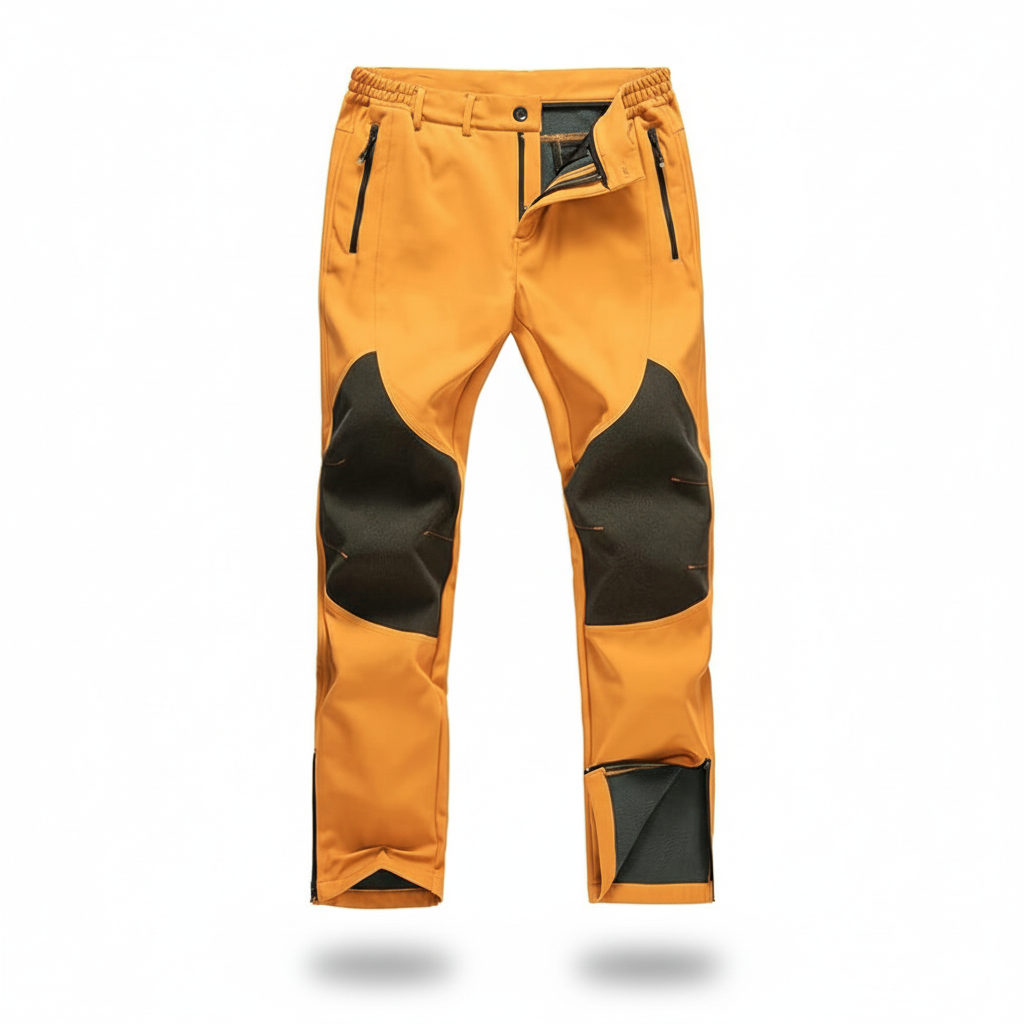 Men Waterproof Fleece Snow Pants