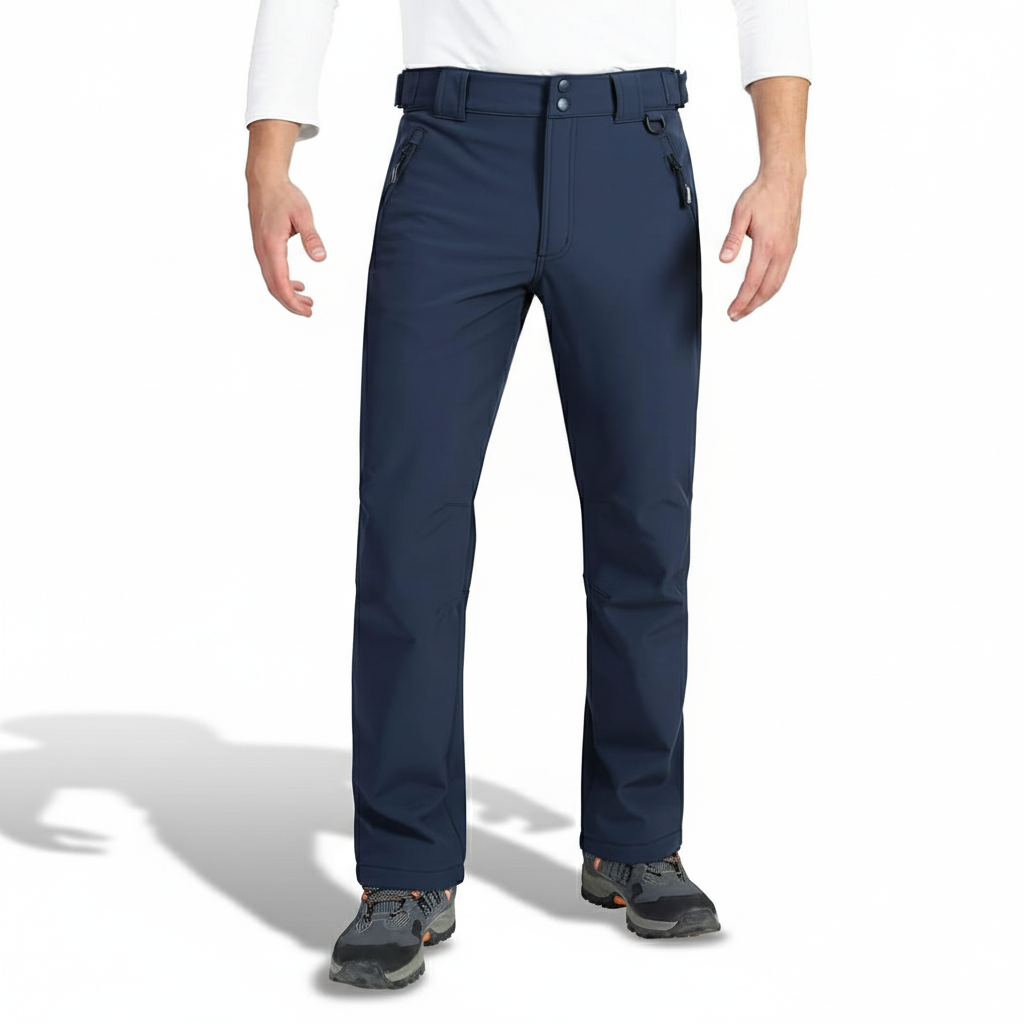 Mens Waterproof Fleece Lined Snow PantsWaterproof Fleece Lined Snow Pants For Men - Image 5