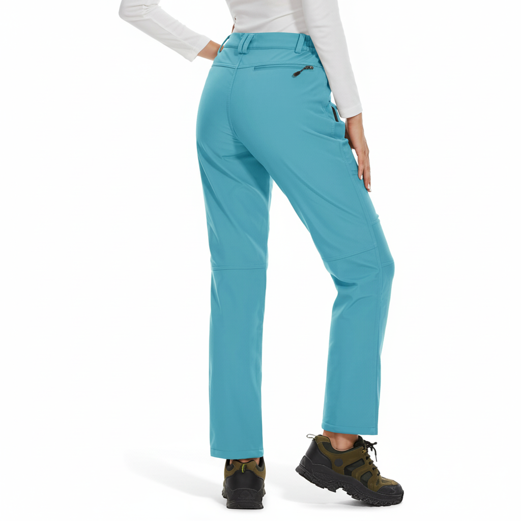 Women Softshell Winter Pants for Hiking and Snow Sports