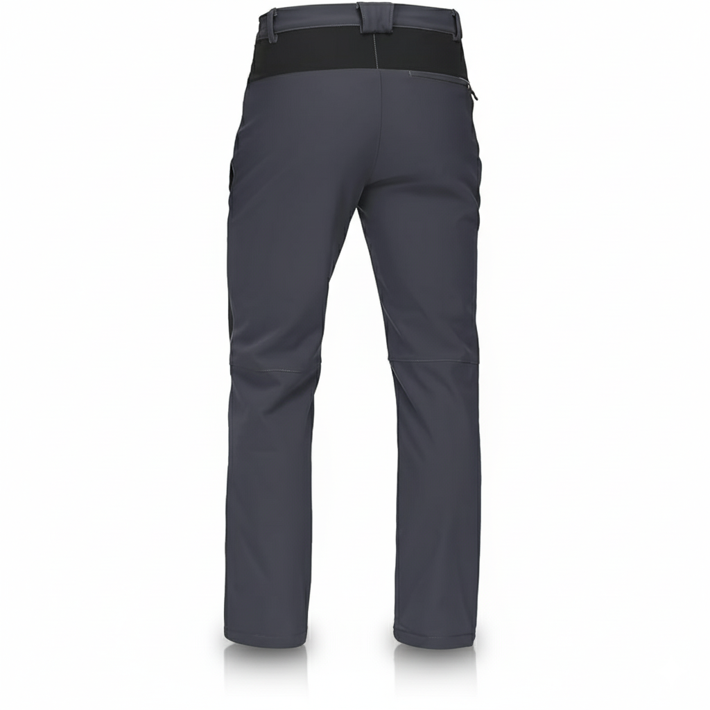 Men Waterproof Winter Cargo Pants with Fleece Lining For Ski And Hike