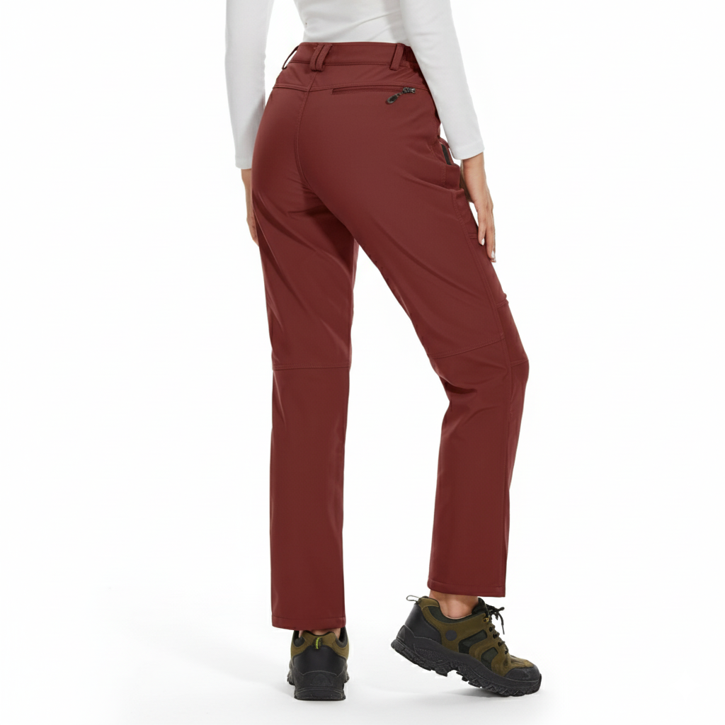 Women Softshell Winter Pants for Hiking and Snow Sports