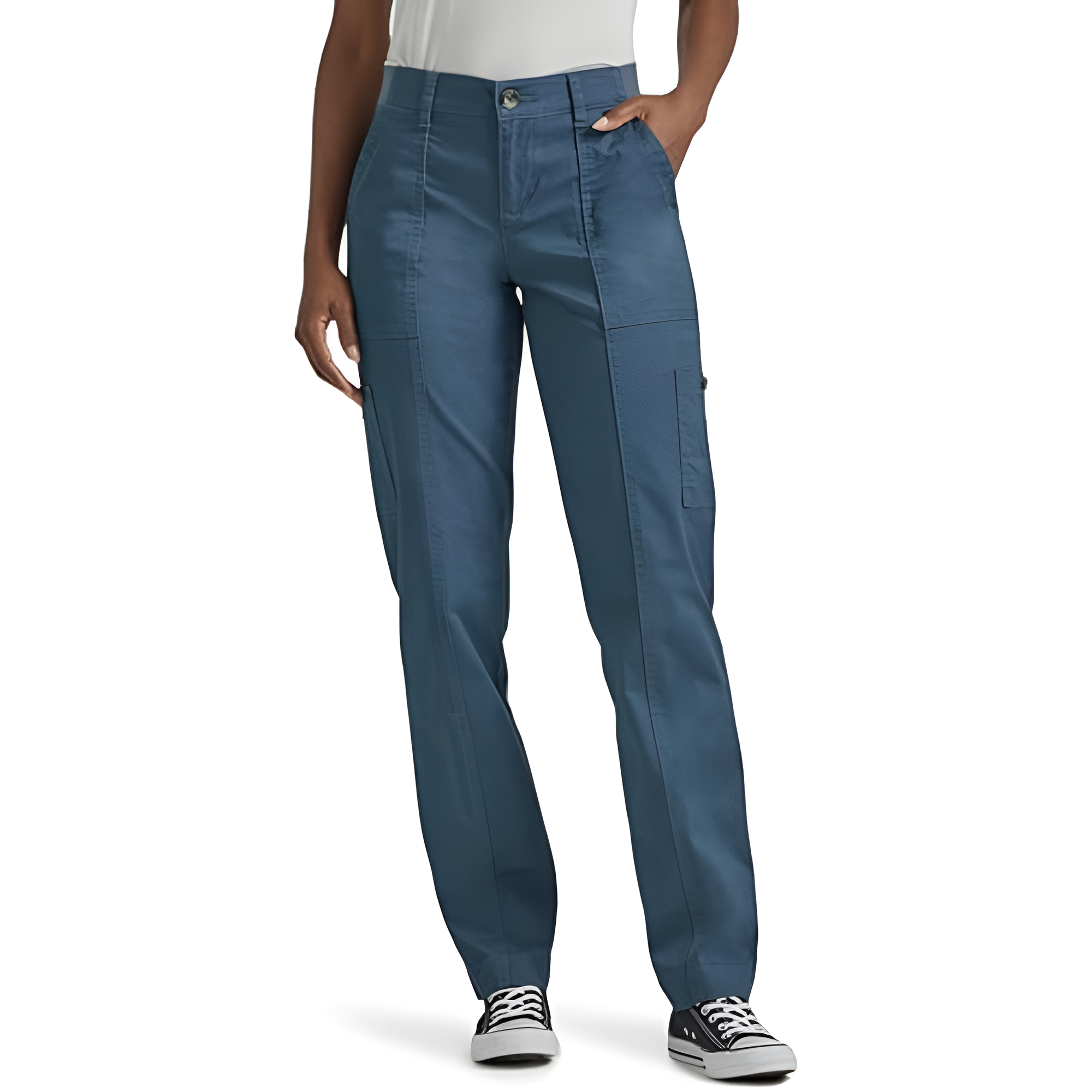 Flex To Go Straight Fit Utility Pants For Women