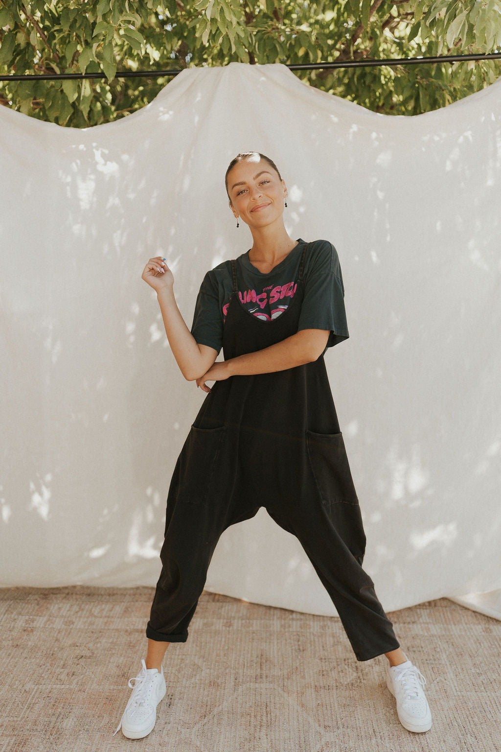 Women's Casual Wide Leg Comfy Jumpsuit-Legletic