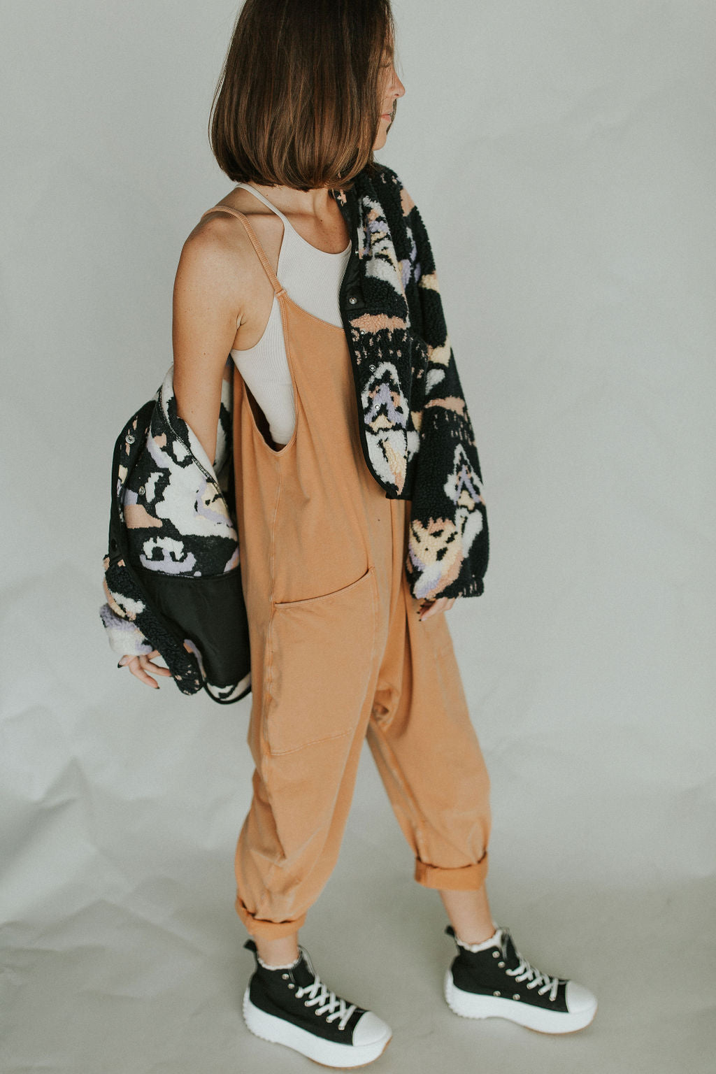 Women's Casual Wide Leg Comfy Jumpsuit-Legletic