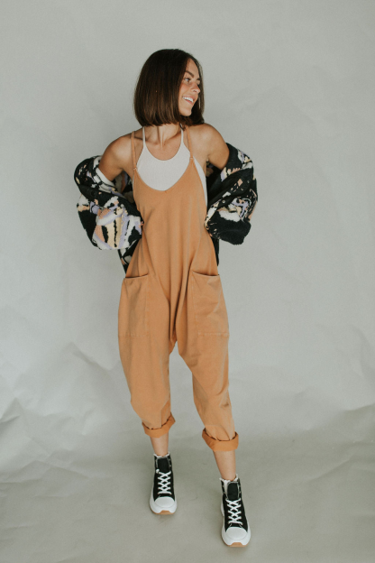 Women's Casual Wide Leg Comfy Jumpsuit-Legletic