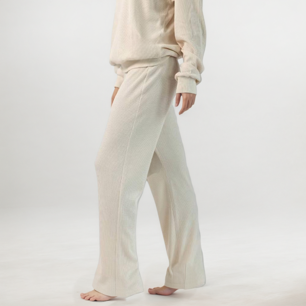 Waffle Knit Lounge Sweatpants
