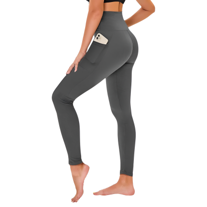 Stretchy Workout Leggings For Women With Pockets