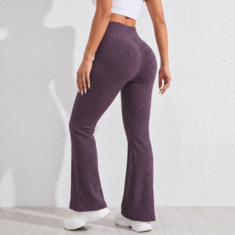 Women's Solid High Waist Sports Leggings,