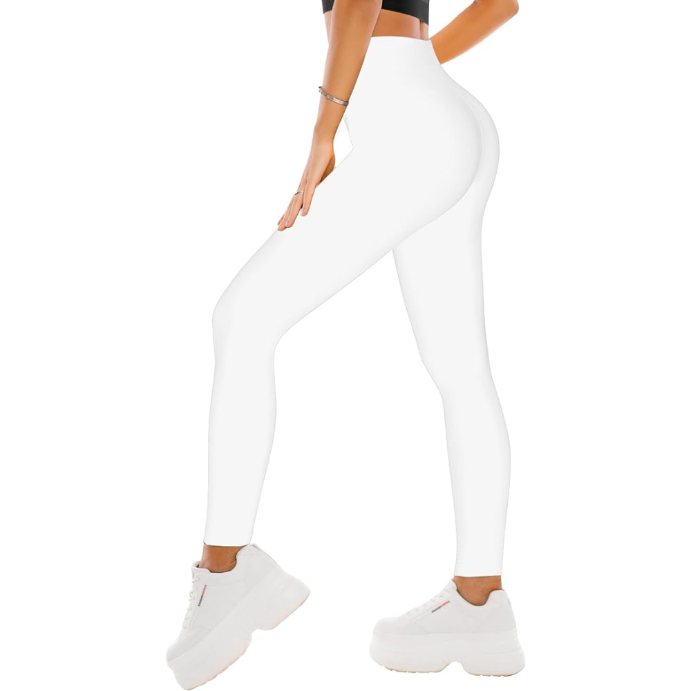 Full Length Yoga Pants With Crossover For Stretch And Comfort-Legletic