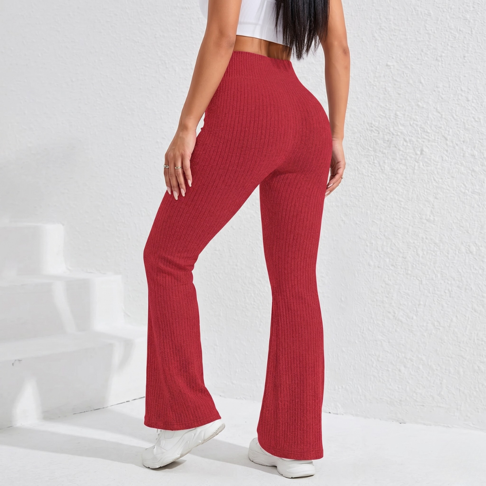 Women's Solid High Waist Sports Leggings,