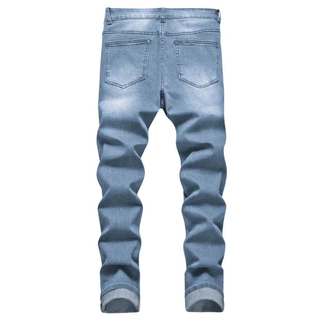 Casual Versatile Denim Fit Jeans For Men