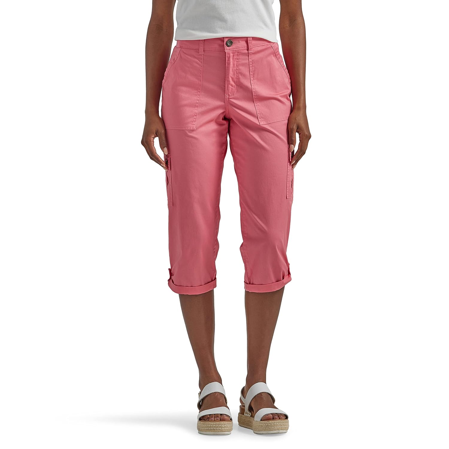 Comfy Cargo Capri Pants For Women