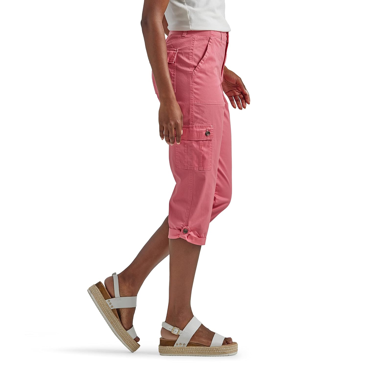 Comfy Cargo Capri Pants For Women