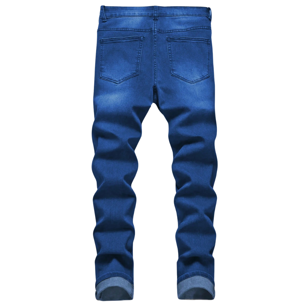 Casual Versatile Denim Fit Jeans For Men