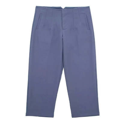 Waist Zipper Fly Female Trousers-Legletic