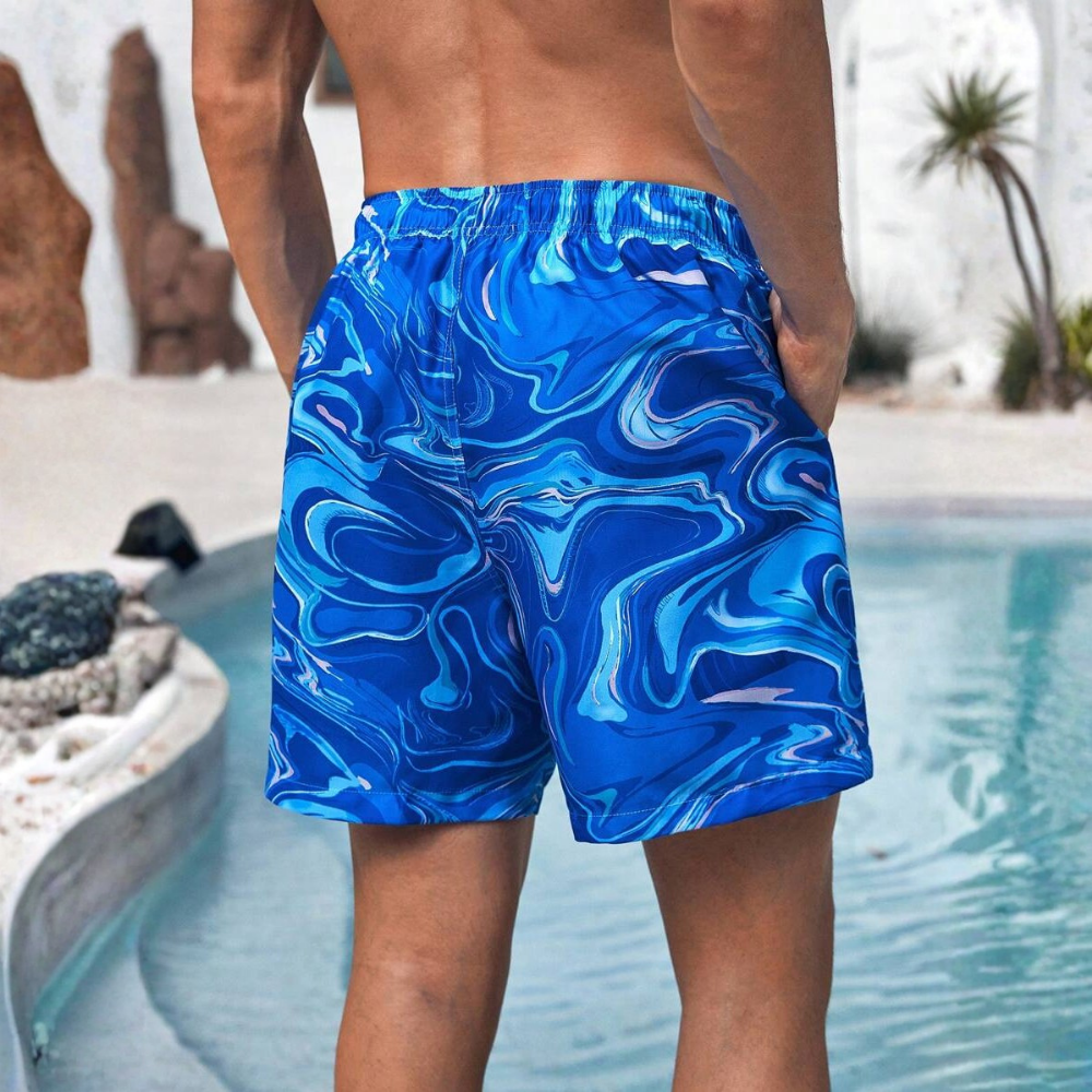 Printed Beachwear Vacation Matching Outfit Set