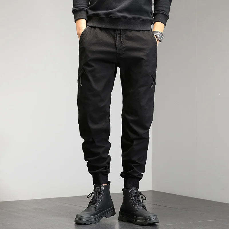 Retro Multi-Pocket Casual Pants For Men-Legletic