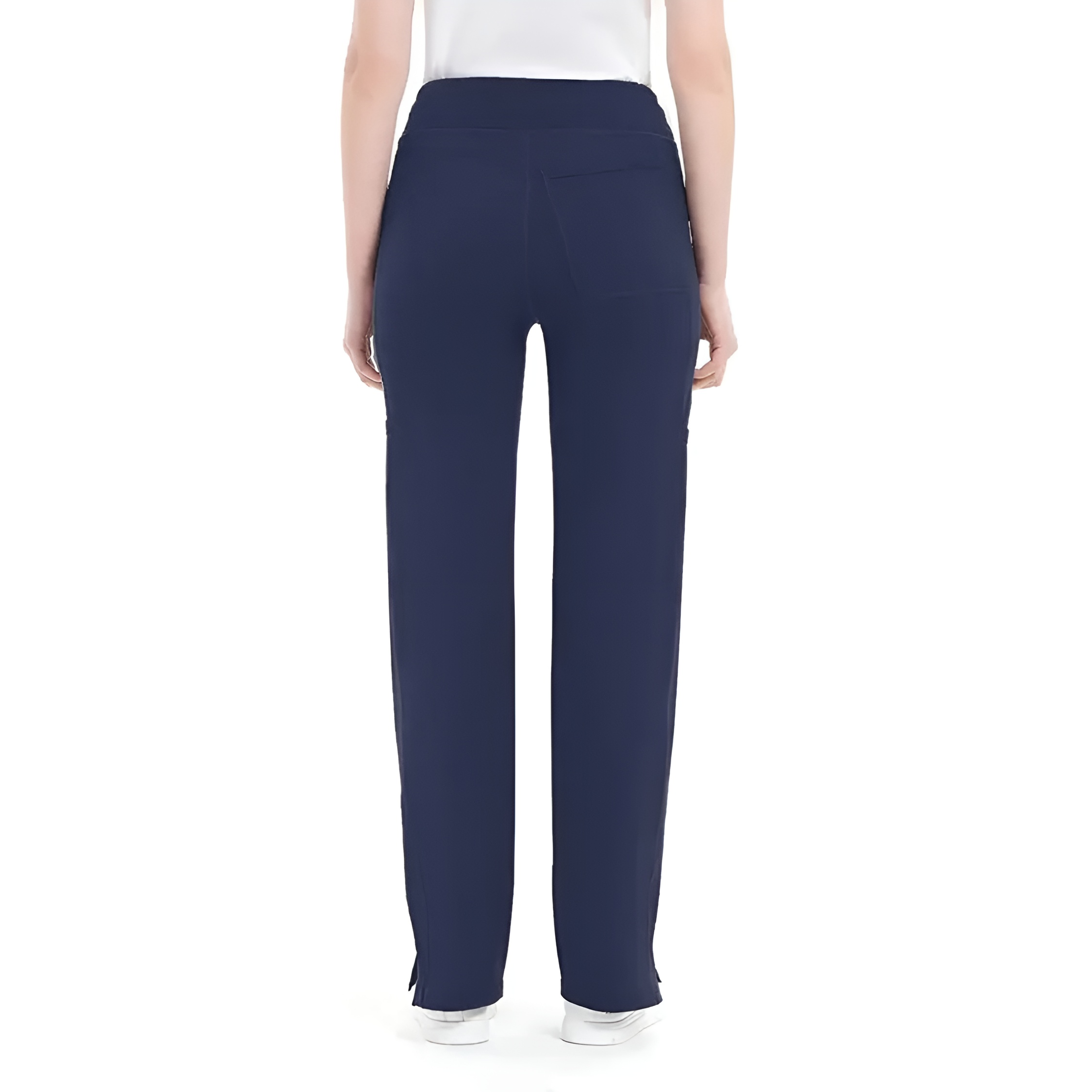 Mid Rise Yoga Pants With 5 Pockets For Women