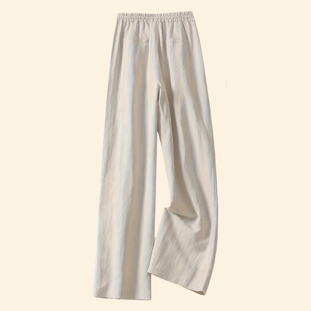 High Rise Wide Loose Drawstring Pants For Women