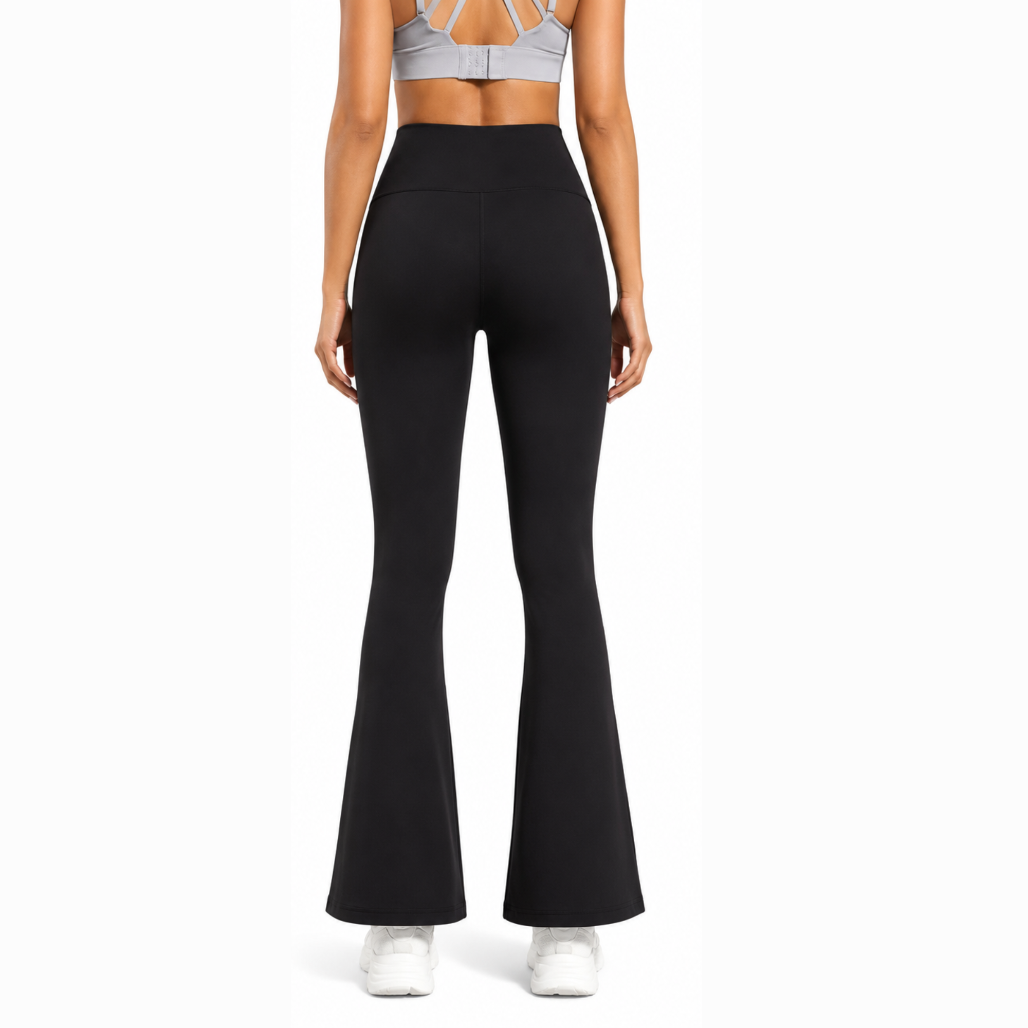 High Rise Flare Bootcut Stretchable Pants