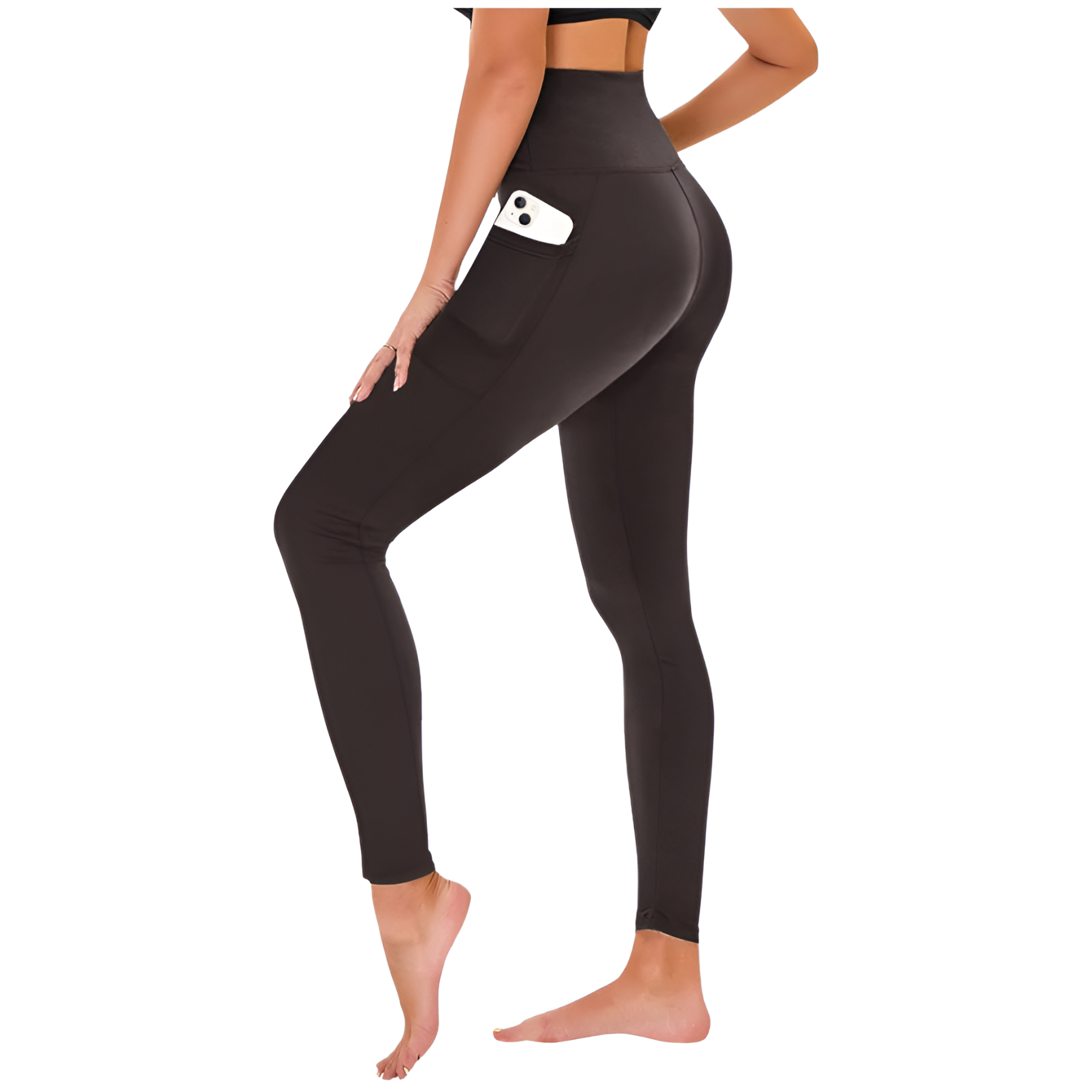 Stretchy Workout Leggings For Women With Pockets