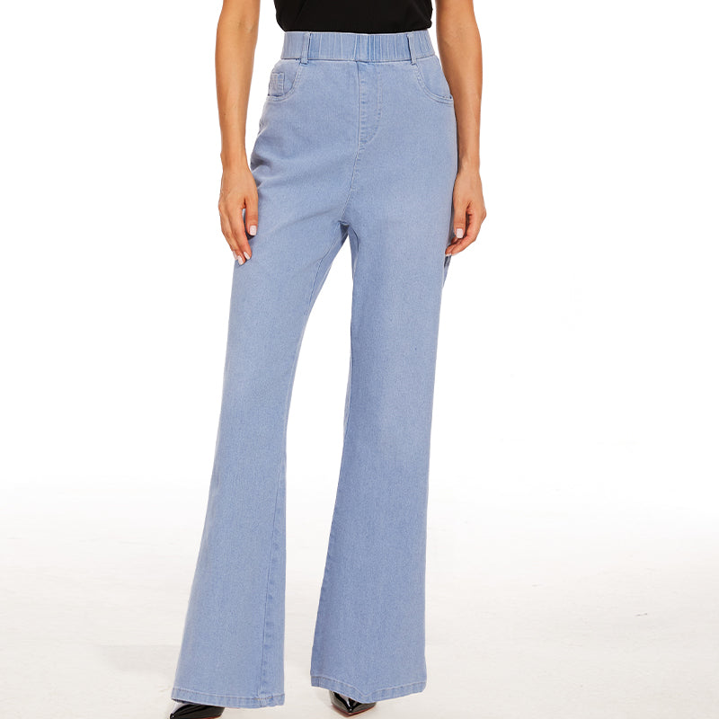 Stretch Flare Jeans-Legletic
